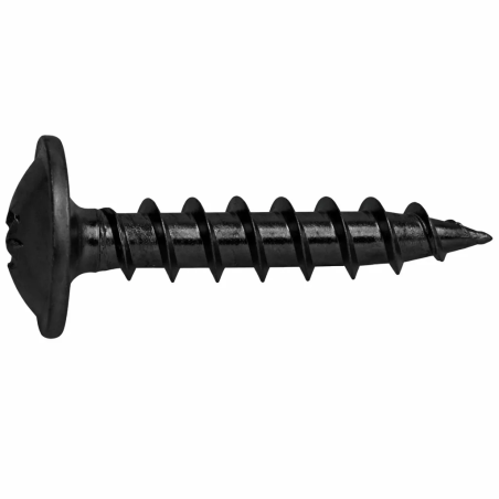 Wkręty podkładkowe do drewna 3 x 16 czarne 100 szt.