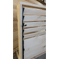 Aluminiowy mechanizm żaluzji ogrodowych - komplet czarny 89,80 cm