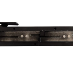 Aluminiowy mechanizm żaluzji ogrodowych - komplet czarny 89,80 cm